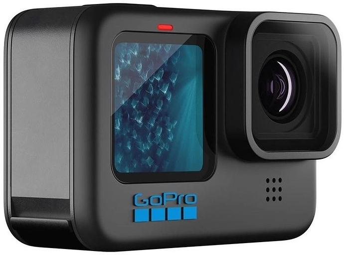 Экшн-камера GoPro HERO11 1xCMOS 27Mpix черный фото 1