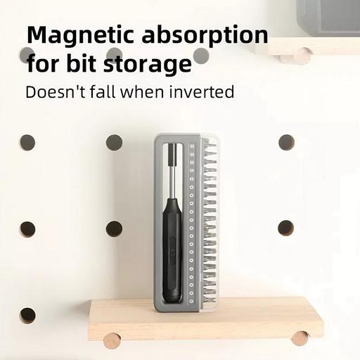 Набор прецизионных отверток Deli DL241041 (отвертка + 40 бит), сталь S2 + Cr-V фото 4