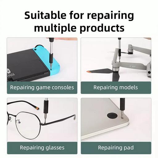 Набор прецизионных отверток Deli DL241041 (отвертка + 40 бит), сталь S2 + Cr-V фото 5