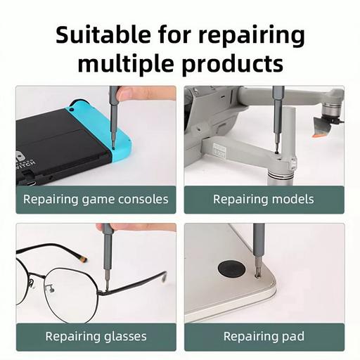 Набор прецизионных отверток Deli DL241057 (отвертка + 56 бит), сталь S2 + Cr-V фото 5