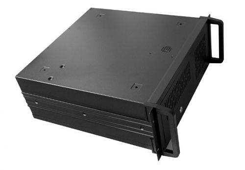 Корпус MidiTower Powerman 4U rack-mount TS-4U _____ USB3.0*2; Front fan 12cm*1; Rear fan 6cm*2; dust filter on the front door, intrusion switch, ATX (6141299) фото 2