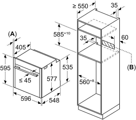 Духовой шкаф Электрический Neff B64FS31N0 черный/нержавеющая сталь фото 10