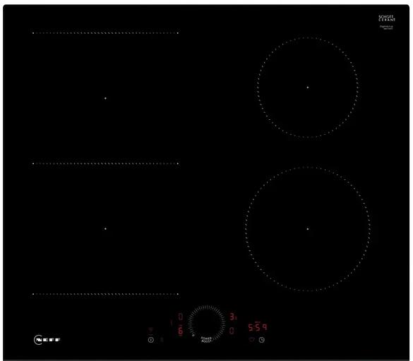 Индукционная варочная поверхность Neff T56FHS1L0 черный фото 1