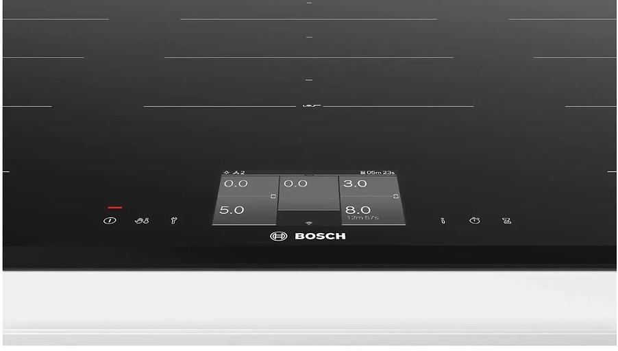 Индукционная варочная поверхность Bosch PXX995KX5E черный фото 4