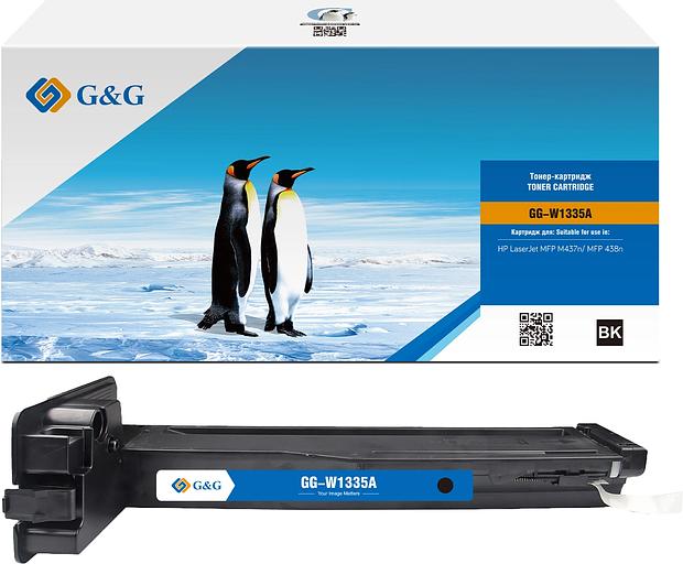 Картридж лазерный G&G GG-W1335A W1335A черный (7400стр.) для HP LJ MFP M437n/MFP 438n фото 1
