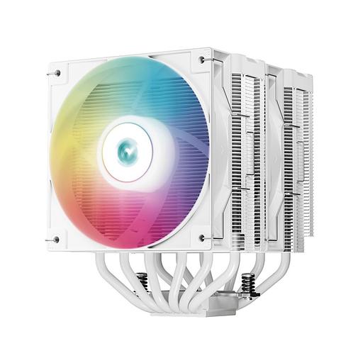 Вентилятор для процессора Deepcool AG620 DIGITAL WH ARGB white Socket 115X/1700/1200/AM4/AM5, 120mm, 1950rpm, 29,4 дБ, 260W, PWM 4-pin, Al+Cu (R-AG620 фото 2
