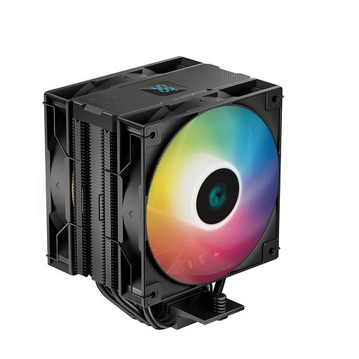 Вентилятор для процессора DeepCool AG400 DIGITAL PLUS black Socket 1700/115X/1200/AM5/AM4, 120mm, 2100rpm, 31.6 дБА, 220W, PWM 4-pin, Al-Cu (R-AG400-B фото 2