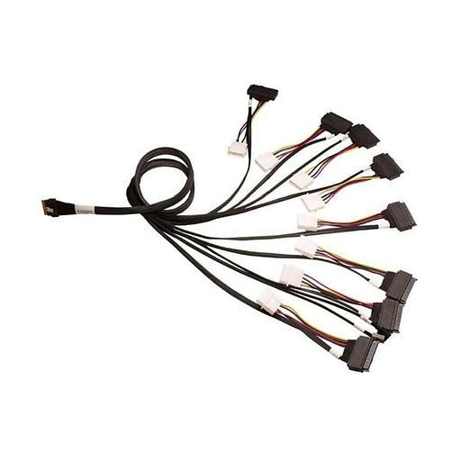 Кабель ACD-60006-JP Slimline SASx8 (SFF8654) -to- 8x U.3 Direct, 1M, (аналог Broadcom 05-60006-00) (C54839) {30} фото 1