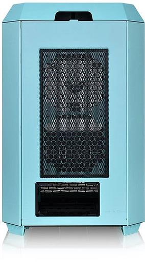 Корпус Thermaltake The Tower 300 Turquoise без БП mATX 11x120mm 5x140mm 2xUSB3.0 1xUSB3.1 audio bott PSU фото 4