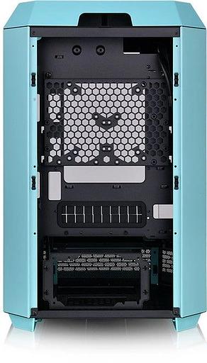 Корпус Thermaltake The Tower 300 Turquoise без БП mATX 11x120mm 5x140mm 2xUSB3.0 1xUSB3.1 audio bott PSU фото 5