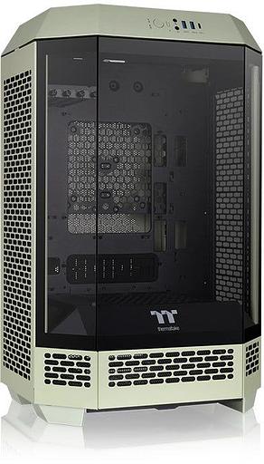 Корпус Thermaltake The Tower 300 Matcha Green без БП mATX 11x120mm 5x140mm 2xUSB3.0 1xUSB3.1 audio bott PSU фото 3