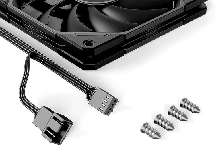 Вентилятор ID-Cooling TF-12015-K 120x120x15mm 4-pin 14-35dB 90gr Ret фото 7