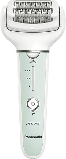 Эпилятор Panasonic ES-EY70-G520 скор.:3 насад.:6 от аккум. белый/зеленый фото 2