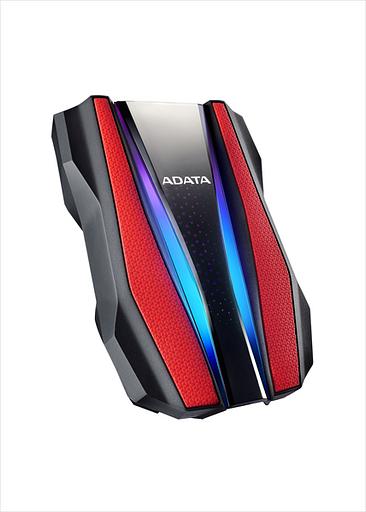 Внешний жесткий диск A-Data USB 3.2 1Tb AHD770G-1TU32G1-CRD HD770G 2.5" red фото 2