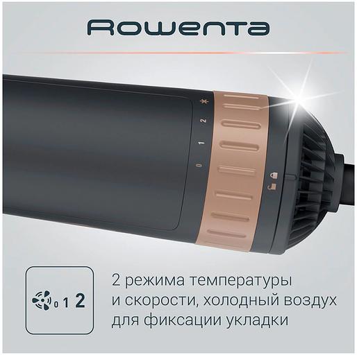 Фен-щетка Rowenta CF9528F0 1000Вт коричневый/золотистый фото 4