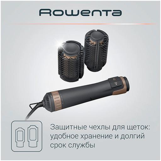 Фен-щетка Rowenta CF9528F0 1000Вт коричневый/золотистый фото 5