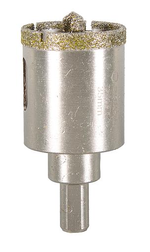 Коронка Вихрь 73/10/9/5 по керамогр/кер Д=35мм Дл=70мм (1пред.) для шуруповертов/дрелей фото 3