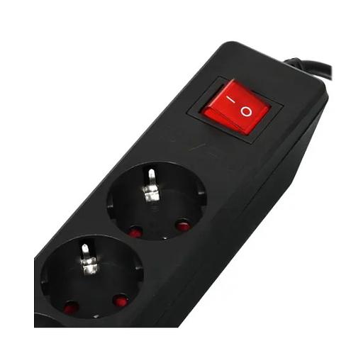 SVEN Фильтр Optima Optima 3,0 м (6 розеток с защитными шторками) черный, цветная коробка [SV-021023] фото 3