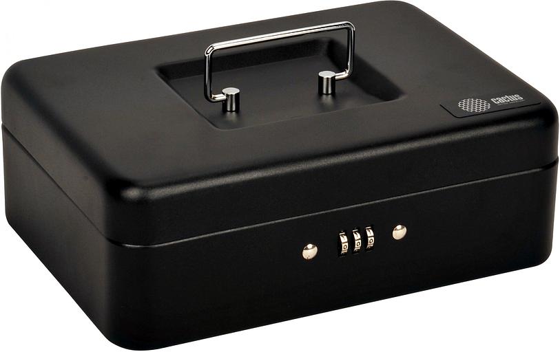 Ящик для денег Cactus CS-DCB-003 90x250x180 графитовый 1.2кг фото 2