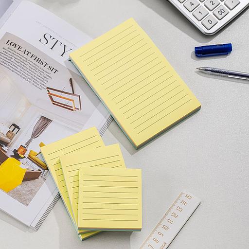 Блок самоклеящийся бумажный Deli Stick UP EA045 76x76мм 100лист. желтый фото 2