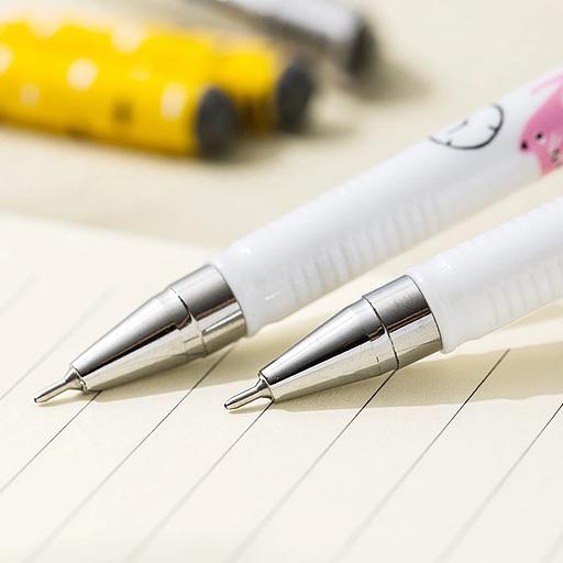 Ручка гелев. Deli (EG81-BK) ассорти черн. черн. игловидный пиш. наконечник линия 0.5мм фото 5