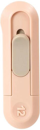 Нож канцелярский Deli ENS065-PK ENS065 шир.лез.12мм пластик розовый фото 1