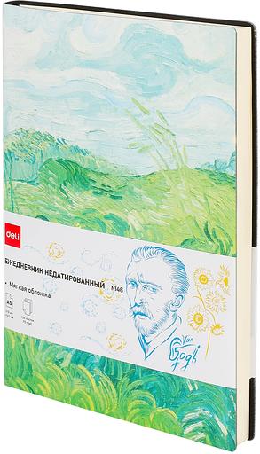 Ежедневник Deli VG CN146 A5 недатир. 136стр. ассорти Поле фото 1