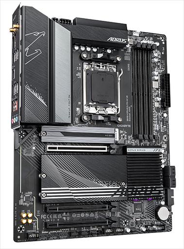 Материнская плата GIGABYTE B650 AORUS ELITE AX V2, AM5, B650, 4*DDR5, DP+HDMI, 4 SATA 6 Гб/с, M2, Audio, Gb LAN, USB 3.2, USB 2.0, Type-C, ATX (B650 AORUS ELITE AX V2) фото 3