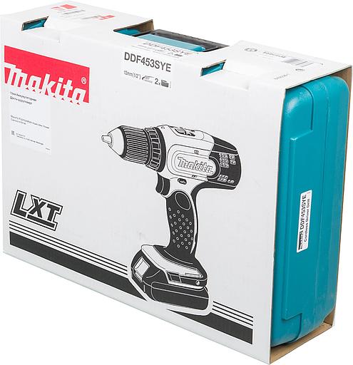 Дрель-шуруповерт Makita DDF453SYE аккум. патрон:быстрозажимной фото 7