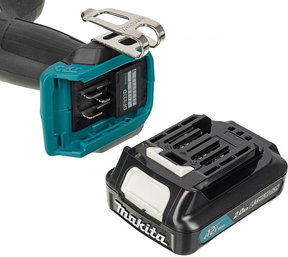 Дрель-шуруповерт Makita DF333DWAE аккум. патрон:быстрозажимной фото 8