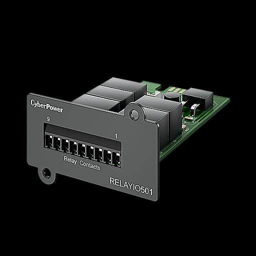 Аксессуар к источнику бесперебойного питания CyberPower Карта сухих контактов CyberPower RELAYIO501 (клеммная колодка) (RELAYIO 501) фото 1
