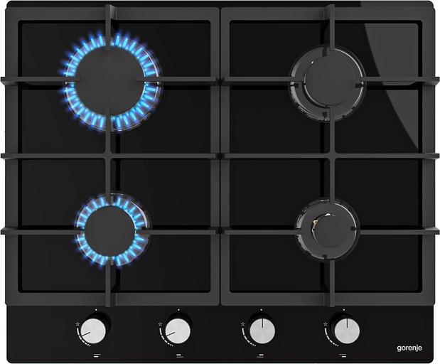 Газовая варочная поверхность Gorenje Essential GT641AKB черный фото 3
