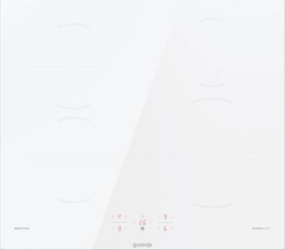 Индукционная варочная поверхность Gorenje GI6401WSC белый фото 2