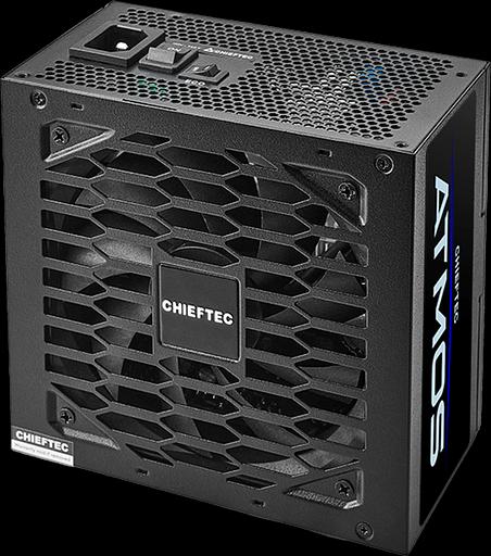 Chieftec Atmos CPX-750FC (ATX 3.0, 750W, 80 PLUS GOLD, Active PFC, 135mm fan, Full Cable Management, Gen5 PCIe) Retail фото 1