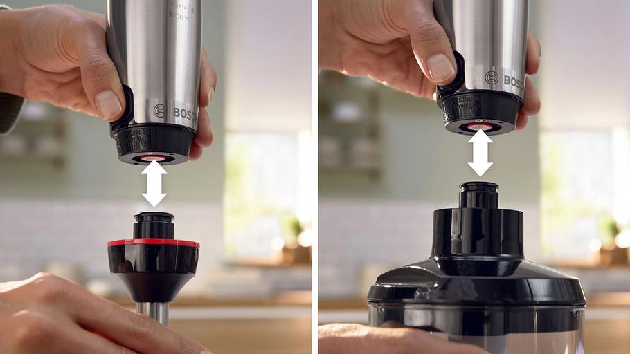 Блендер погружной Bosch MSM6M622 1000Вт черный фото 4