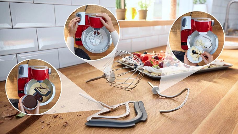 Кухонная машина Bosch MUM5X720 планетар.вращ. 1000Вт фото 6