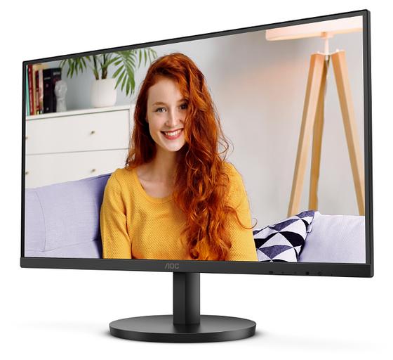 Монитор 27" AOC 27B3HMA2 1920х1080, WLED, 16:9, VA, 250cd, 3000:1, 20M:1, 4ms, 178/178, VGA, HDMI, 100Hz, Speakers, Tilt, Внутр, VESA, Black, 3y (27B3HMA2) фото 4