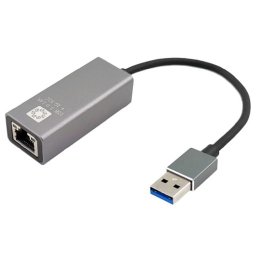 5bites Кабель-адаптер UA3-45-13BK USB3.0 / RJ45 1G / AL / GREY фото 1