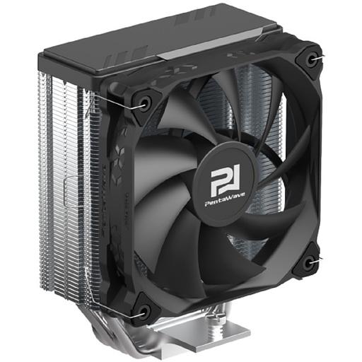 Кулер PentaWave PC-Z04E SRB LGA115X/1200/1700/AM4/AM5 (20 шт/кор, TDP 220W, 1*120mm PWM Fan, 4 тепловые трубки 6мм, 600-1850RPM, 12-32,6dBa) фото 1