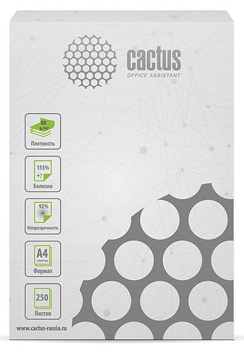 Бумага Cactus CS-OPB-A480250 A4 марка B/80г/м2/250л./белый CIE153% общего назначения(офисная) фото 1