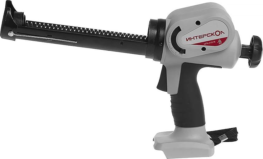 Пистолет для герметика Интерскол ШПА-310/18 аккумуляторный полузакрытый (647.1.0.70) фото 2