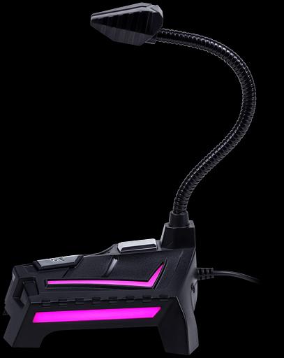 Defender Игровой стрим микрофон Ring GMC 150 USB, LED, провод 1.5 м Defender Ring GMC 150 (64615) фото 4