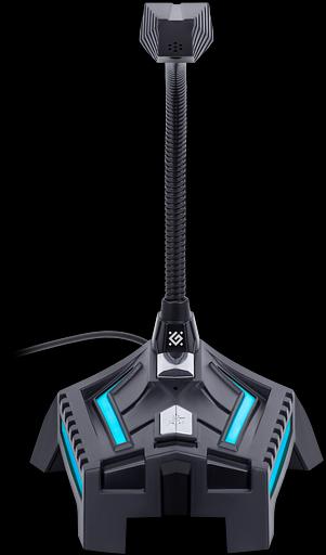 Defender Игровой стрим микрофон Ring GMC 150 USB, LED, провод 1.5 м Defender Ring GMC 150 (64615) фото 5