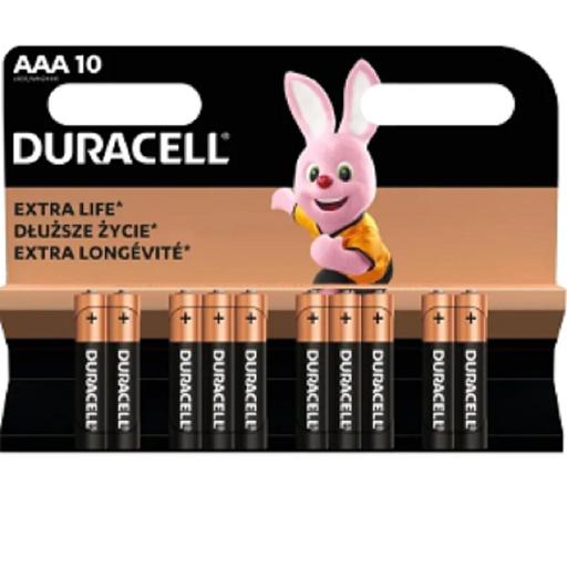 DURACELL LR03-10BL BASIC AAA (MN2400) (10 шт. в уп-ке) фото 1