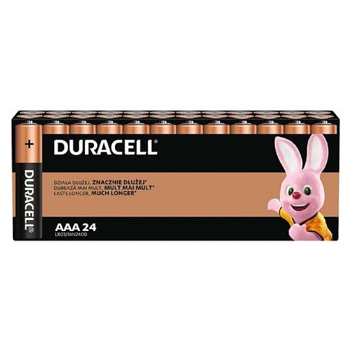 DURACELL LR03-24BL BASIC AAA (MN2400) (24 шт. в уп-ке) фото 1