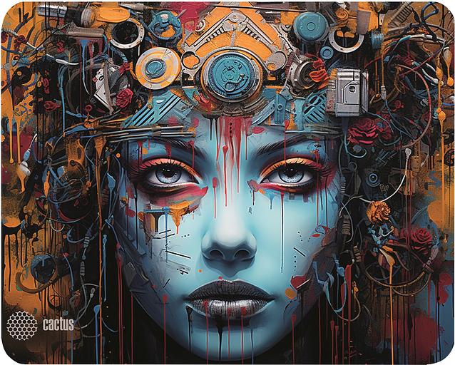 Коврик для мыши Cactus CyberCali 400x300x3мм (CS-MP-PRO12XL) фото 1