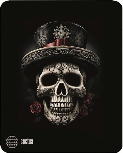 Коврик для мыши Cactus Scull 250x250x3мм (CS-MP-D05S) фото 1