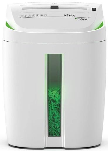 Шредер Kobra C4-Hybrid E/S серый (секр.P-4) перекрестный 15лист. 40лтр. скрепки скобы пл.карты CD фото 3