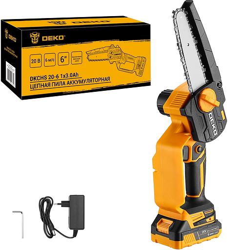 Электрическая цепная пила Deko DKCHS 20-6 (063-4307-1) фото 7