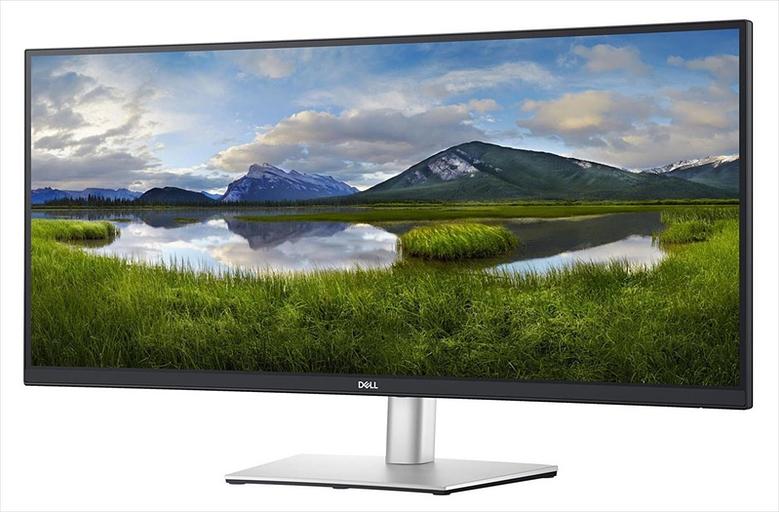 Монитор Dell 34" S3423DWC, Curved USB-C Monitor, 3440x1440 UWQHD 100Hz, VA, 21:9, 300 кд/м, 4 мс, 3000:1, P-Del-65W, H-AD (S3423DWC) фото 3